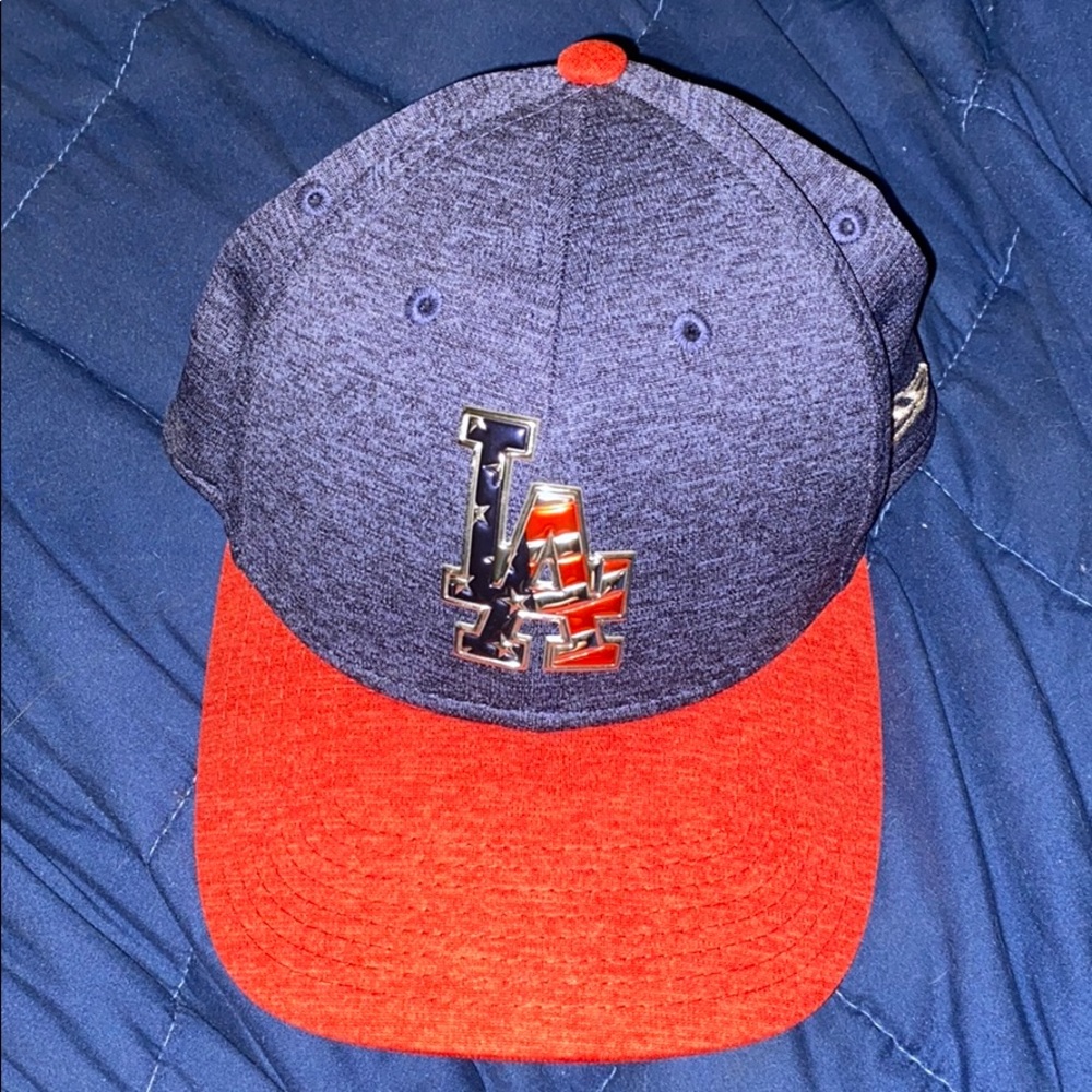 Dodger Flag hat 4th of July ( Dodgers)